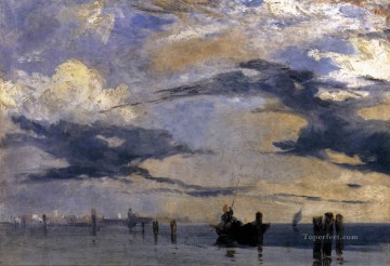 アドリア海について リチャード・パークス・ボニントン Oil Paintings